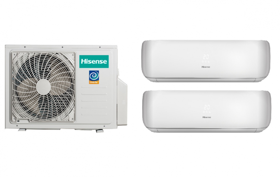 Мульти сплит-система Hisense AMW2-18U4RXC + AMS-09UW4RVETG00 2 шт