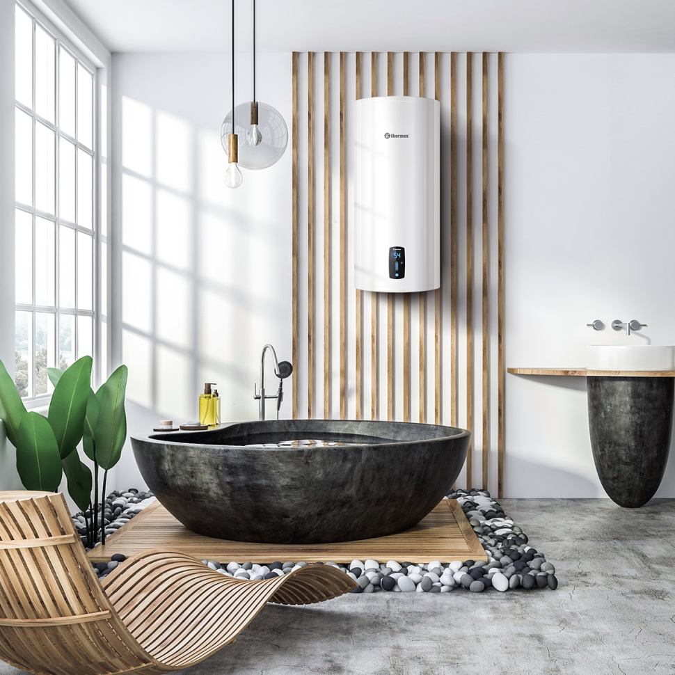 Накопительный электрический водонагреватель Thermex Lima 80 V Wi-Fi