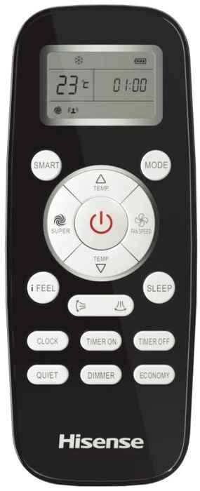 Кондиционер Hisense Black Crystal Super AS-10UW4RVETG01(B) WI-FI 