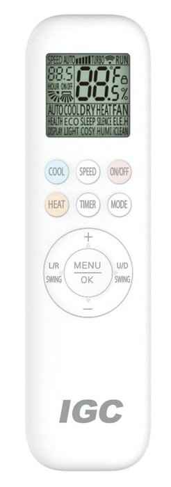Сплит-система IGC RAS-V12NQR/RAC-V12NQR Freddo S DC Inverter
