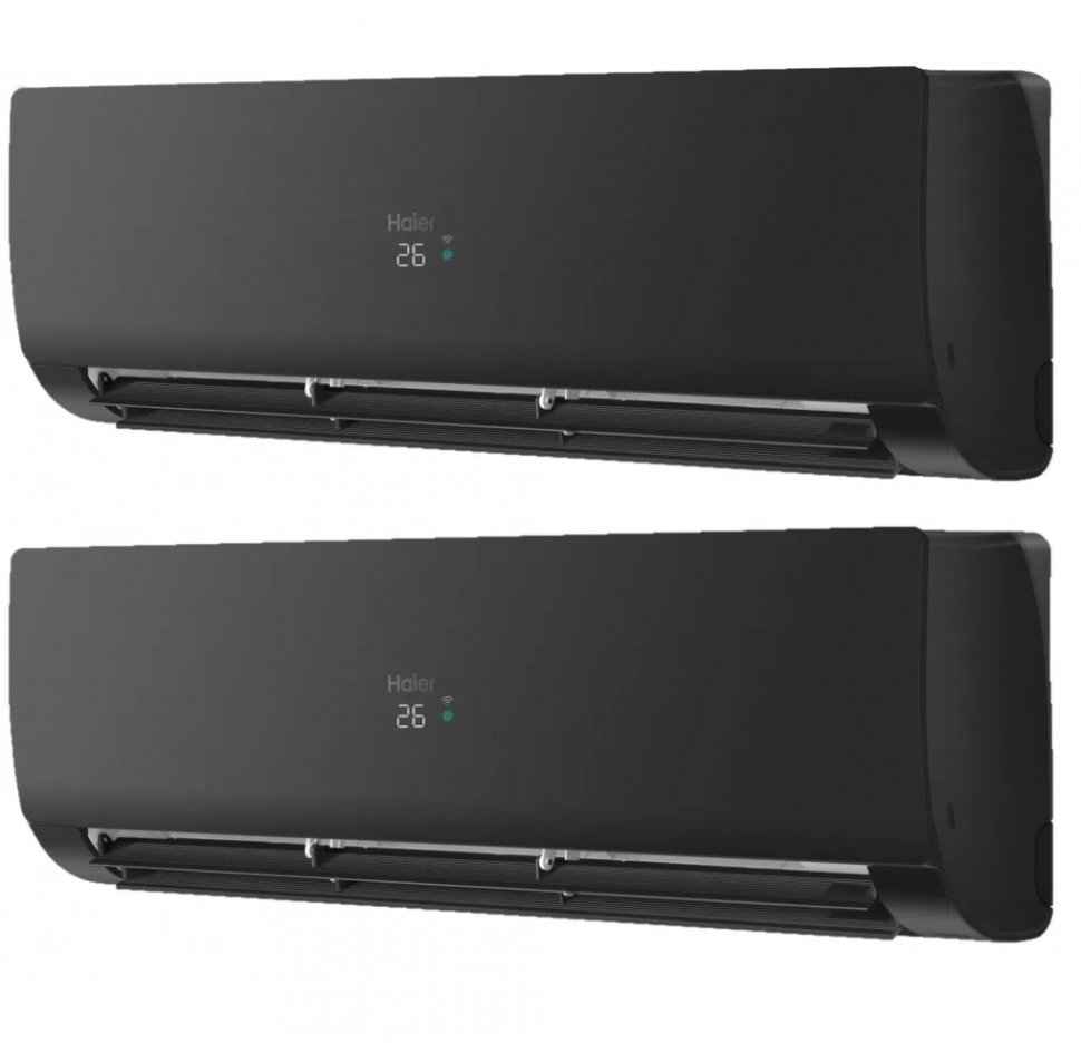 Мульти сплит-система на 2 комнаты 25+25 м2 Haier 2х AS25S2SF2FA-B/2U40S2SM1FA Flexis Super Match