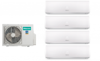 Мульти сплит-система Hisense AMW4-27U4RJC + AMS-07UW4RVEDB00H 4 шт 