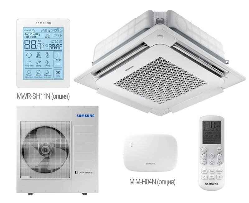Кассетная сплит-система Samsung AC100NN4DKH/EU/AC100BXADEH/AF