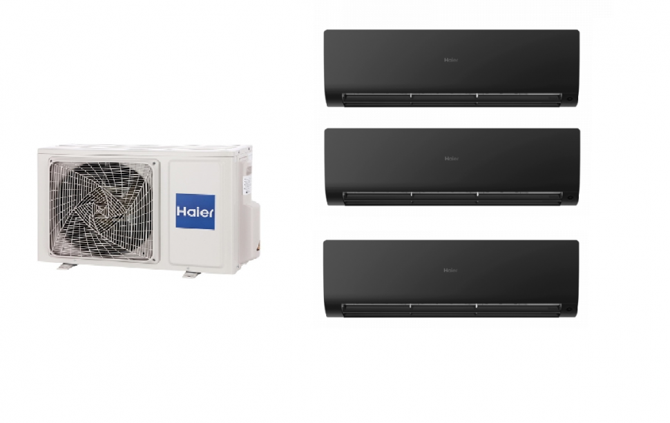 Мульти-сплит система Haier 3U55S2SR5FA + AS25S2SF3FA-B - 3 шт