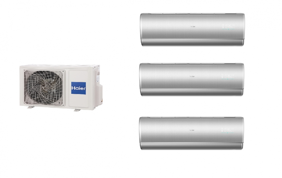 Мульти-сплит система Haier 3U70S2SR5FA + AS25S2SJ2FA-S 3 шт