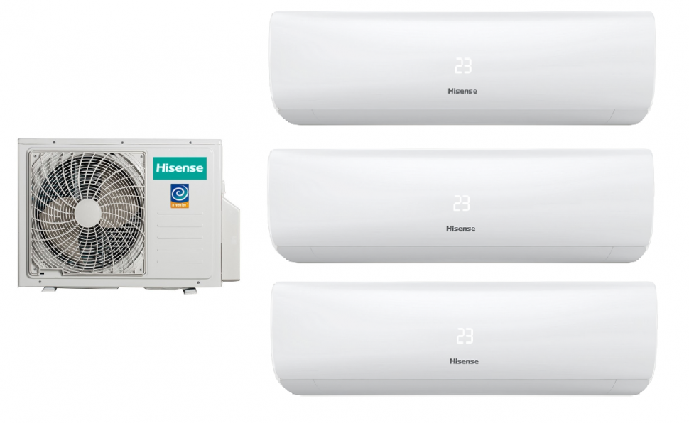 Мульти сплит-система Hisense AMW3-24U4RJC + AMS-07UW4RMRKB00 3 шт 