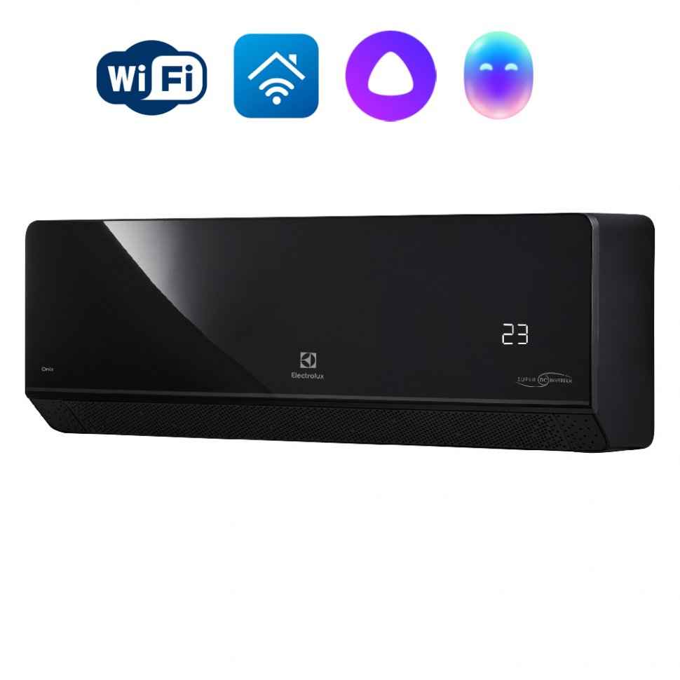 Сплит-система Electrolux EACS/I-09HIX-BLACK/N8 Onix Super DC Wi-Fi