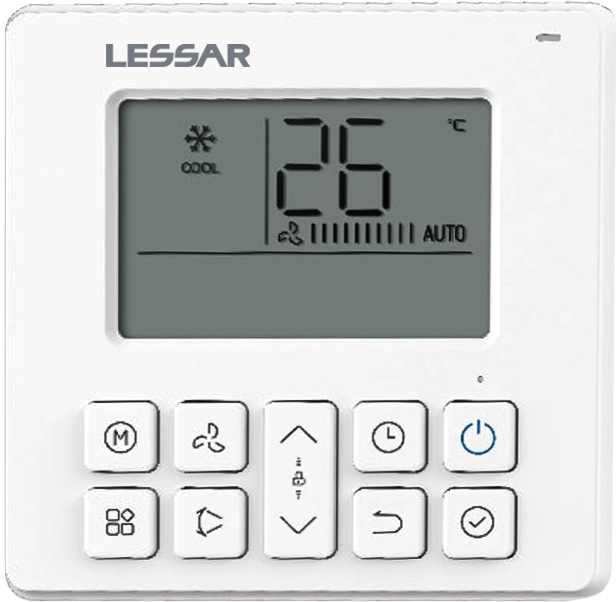 Внутренний канальный блок мульти сплит-системы Lessar LS-MHE07DWE2