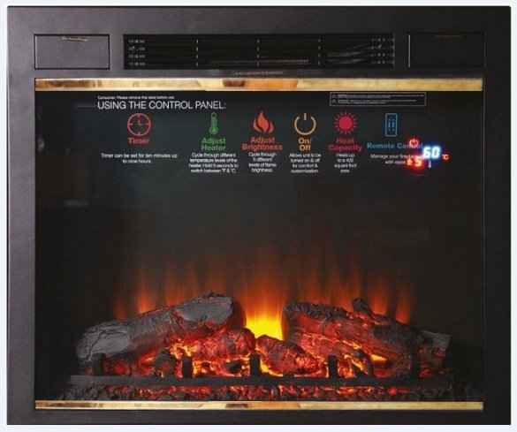 Очаг Interflame Sirius 30 LED FX Brass