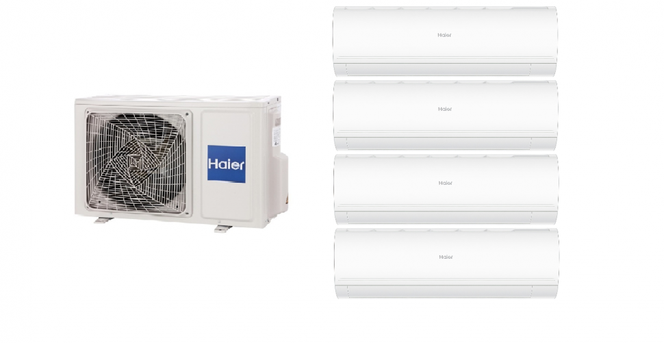 Мульти-сплит система Haier 4U75S2SR5FA + AS20PS2HRA-M + 4 шт