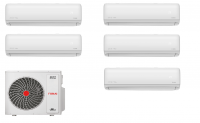 Мульти сплит-система Funai RAM-I-5KG120HP.01/U + RAM-I-DA25HP.W01/S 5 шт