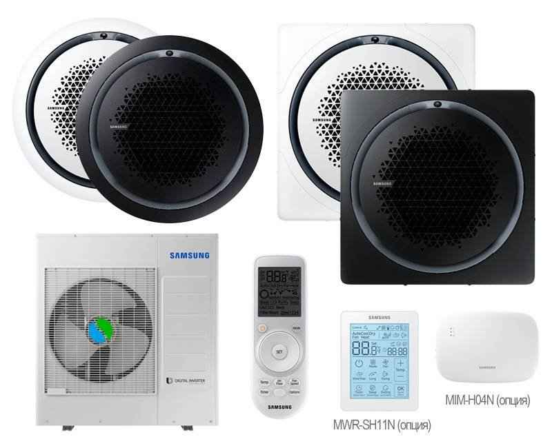 Кассетная сплит-система Samsung AC100MN4PKH/EU/AC100BXADEH/AF