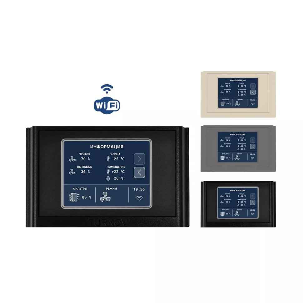 Приточно-вытяжная установка TURKOV Zenit Standart V 510 PE