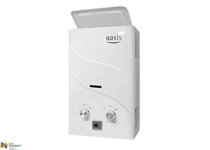 Водонагреватель проточный газовый Oasis B-12W