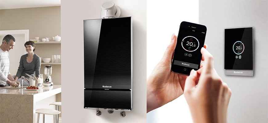 Настенный конденсационный газовый котел Buderus Logamax Plus GB172-42i 42 кВт