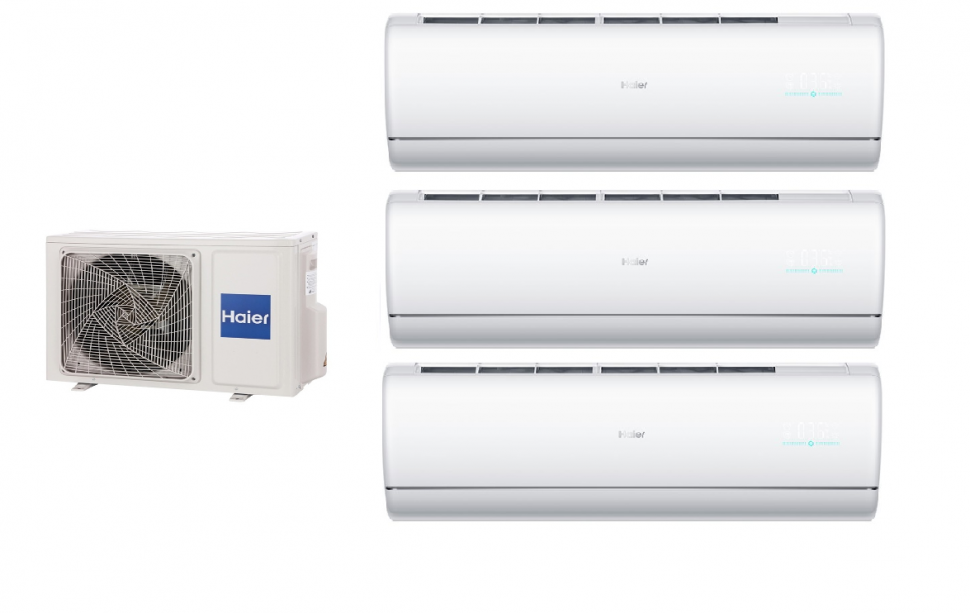 Мульти-сплит система Haier 3U70S2SR5FA + AS25S2SJ2FA-W 3 шт