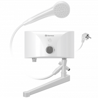 Проточный электрический водонагреватель Thermex Vetro 3500 combi