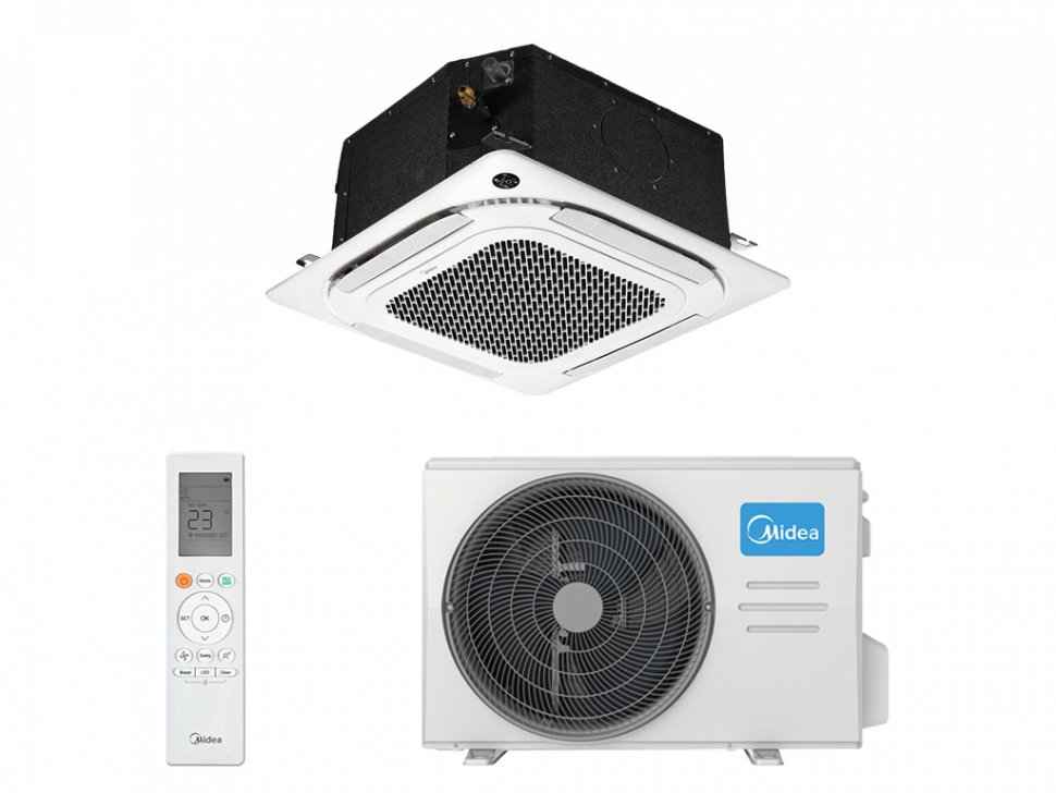 Кассетная сплит-система Midea MCA4U-18HRFNX-Q(GA)/MOX330U-18HFN8-Q(GA)/T-MBQ4-03AWD