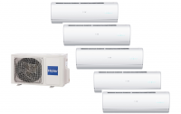 Мульти-сплит система Haier 5U105S2SS5FA + AS25S2SJ2FA-W 5 шт