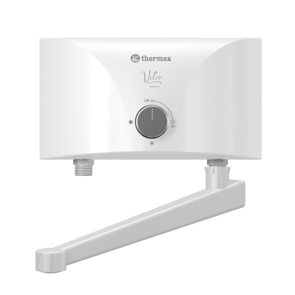 Проточный электрический водонагреватель Thermex Vetro 6500 tap