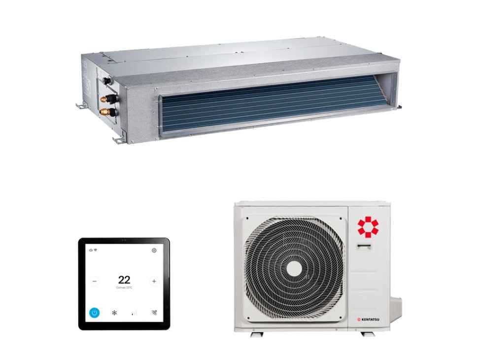 Канальная сплит-система Kentatsu KSMB105HZRN1W/KSUNB105HZRN1 Komasu