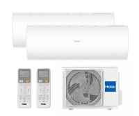 Мульти сплит-система на 2 комнаты 20+20 м2 Haier 2x AS20PS1HRA-M/2U40S2SM1FA Coral Super Match