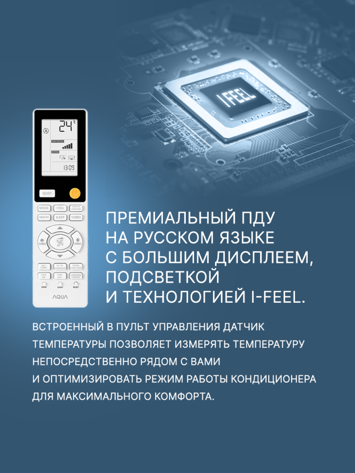 Сплит-система Aqua AQI-35BIQ1/R3(IN)/AQI-35BIQ1/R3(OUT) Biwa Inverter