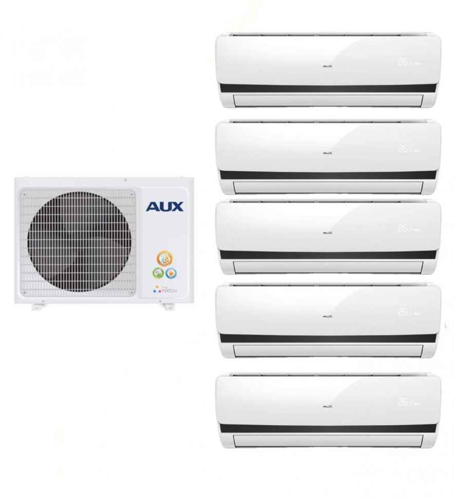 Мульти сплит-система AUX Free Match R32 AM5-H42/4DR2 + AMWM-H09\4R1 5шт