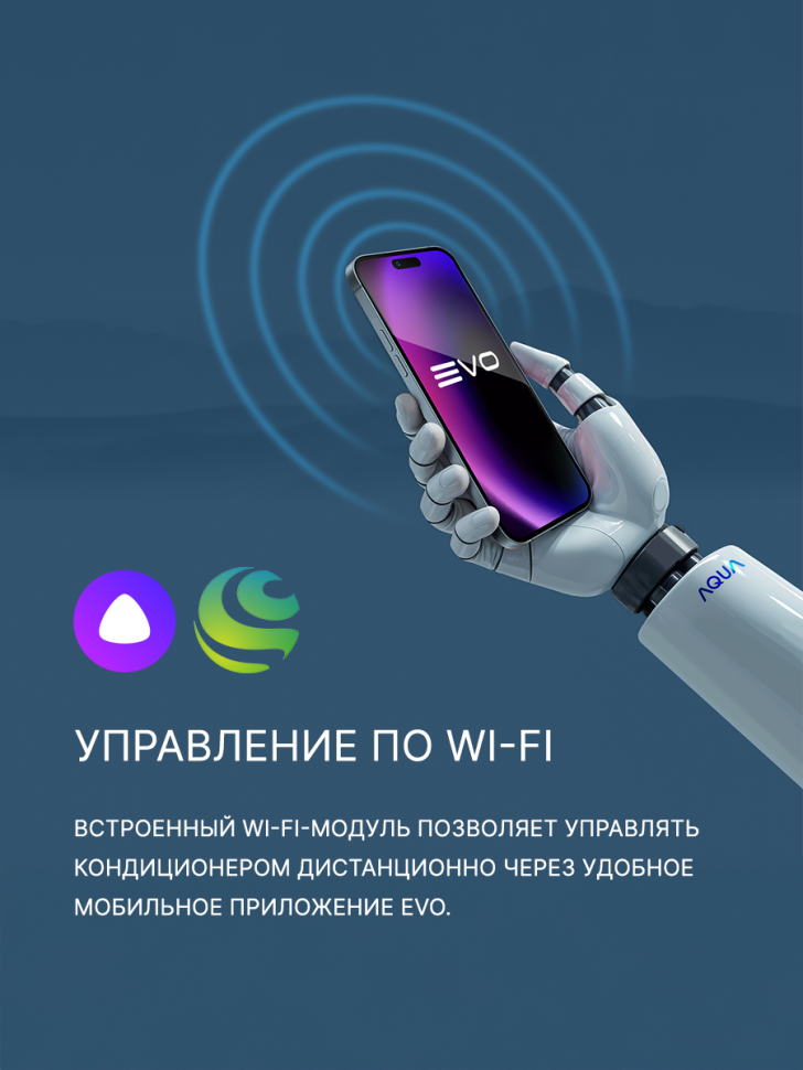 Сплит-система Aqua AQ-25BRQ1/R3(IN)/AQ-25BRQ1/R3(OUT) Biwa
