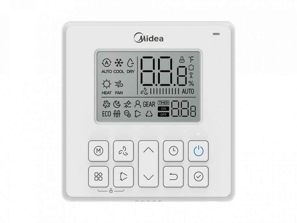 Внутренний канальный блок мульти сплит-системы Midea MTIU-09W1NXD0P