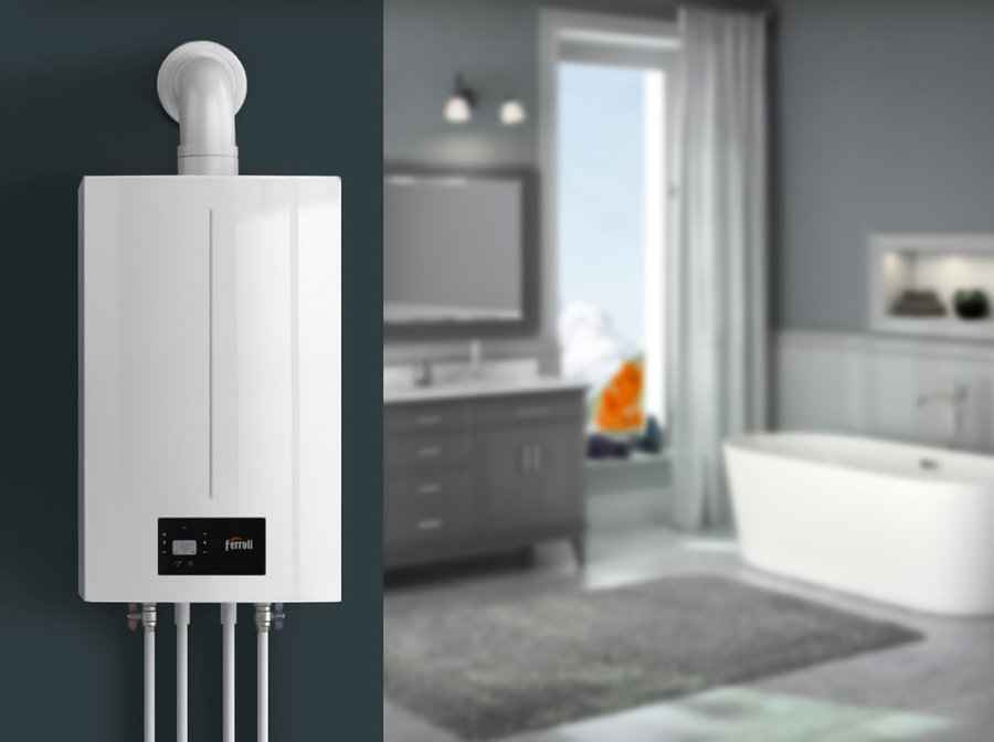 Настенный газовый котел Ferroli Bluehelix Sigma 34H